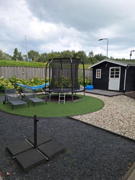 Family Wellness Lodge 4 Personen Zuid-Holland! Ooltgensplaat Eksteriør bilde